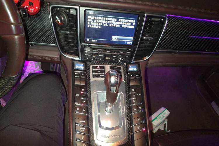Used Porsche Panamera 2010 Panamera 4 3.6L Audio And AC Panel