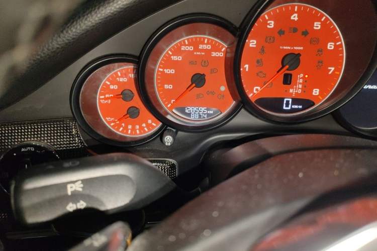 Used Porsche Panamera 2010 Panamera 3.6L Odometer Close Up