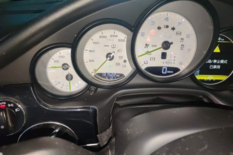 Used Porsche Panamera 2010 Panamera 3.6L Odometer Close Up