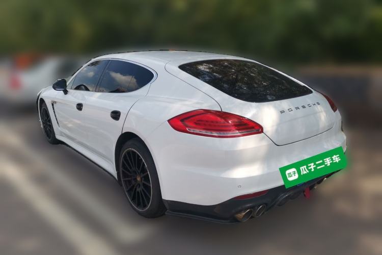 Used Porsche Panamera 2010 Panamera 4 3.6L Rear Left 45 Deg