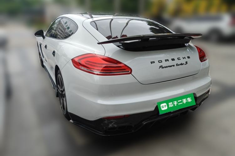Used Porsche Panamera 2010 Panamera 4 3.6L Rear Left 45 Deg