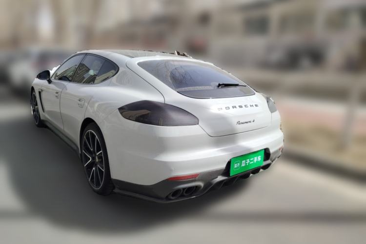 Used Porsche Panamera 2010 Panamera 4 3.6L Rear Left 45 Deg