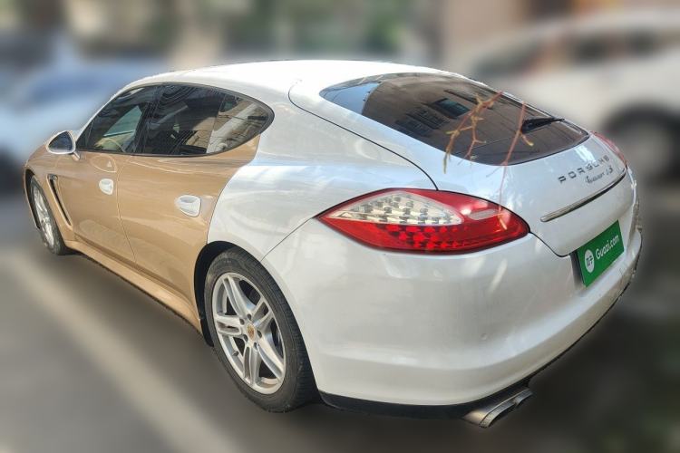 Used Porsche Panamera 2010 Panamera 4 3.6L Rear Left 45 Deg
