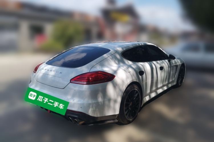Used Porsche Panamera 2010 Panamera 4 3.6L Rear Right 45 Deg