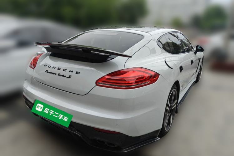 Used Porsche Panamera 2010 Panamera 4 3.6L Rear Right 45 Deg