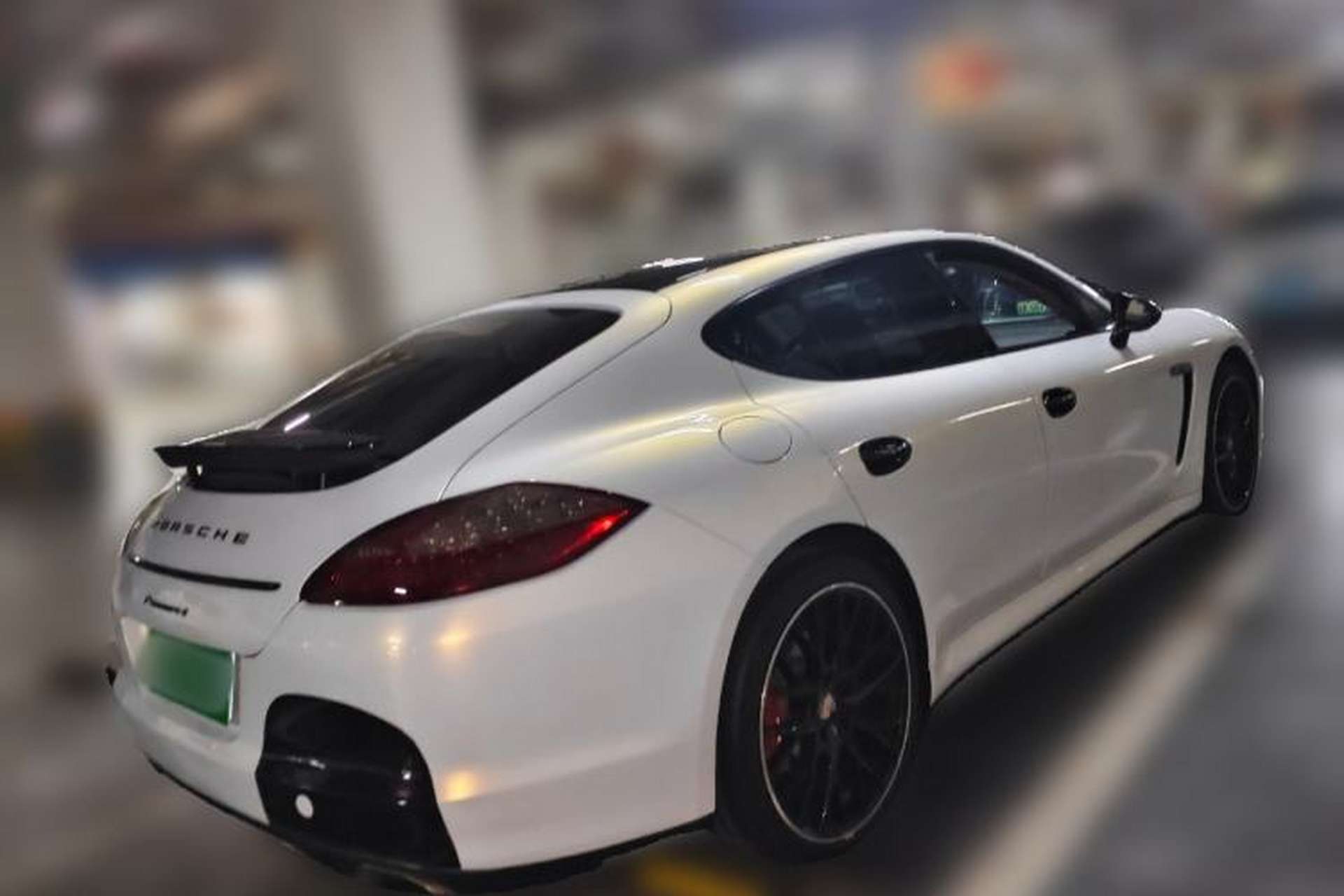 Used Porsche Panamera 2010 Panamera 4 3.6L Rear Right 45 Deg