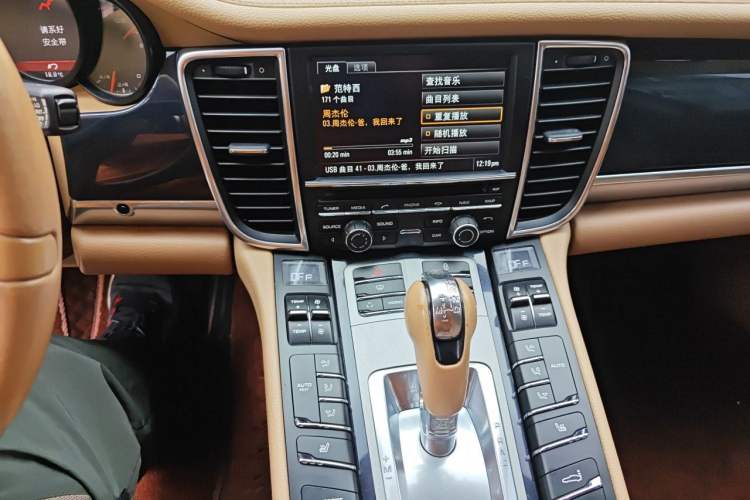 Used Porsche Panamera 2010 Panamera 3.6L Audio And AC Panel