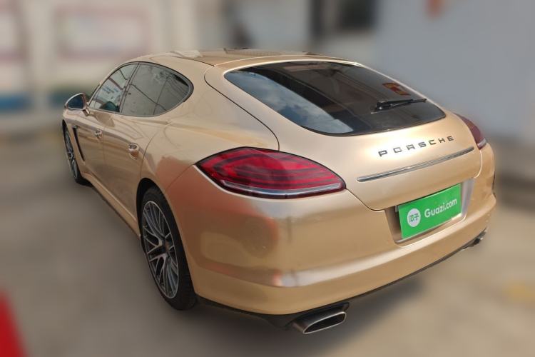 Used Porsche Panamera 2010 Panamera 4 3.6L Rear Left 45 Deg