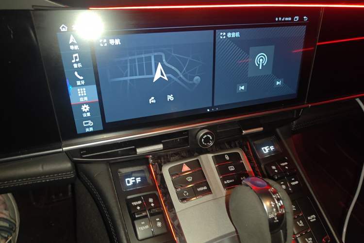 Used Porsche Panamera 2012 Panamera GTS 4.8L Audio And AC Panel