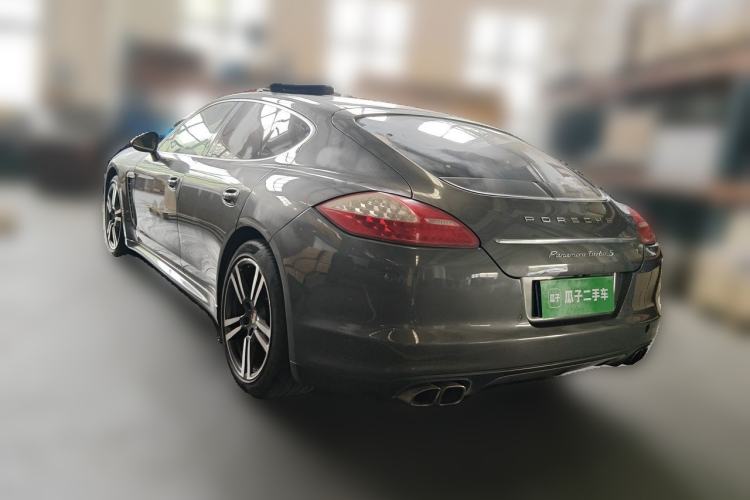 Used Porsche Panamera 2012 Panamera Turbo S 4.8T Rear Left 45 Deg