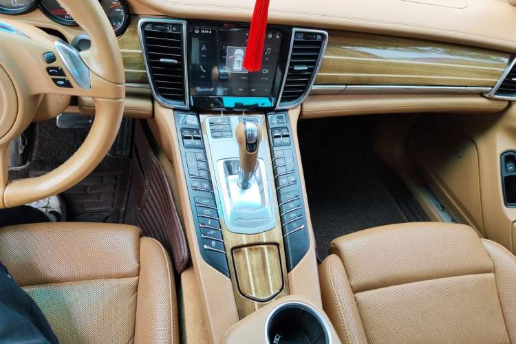 Used Porsche Panamera 2012 Panamera Turbo S 4.8T Audio And AC Panel