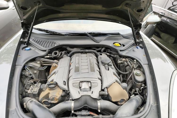 Used Porsche Panamera 2012 Panamera Turbo S 4.8T Engine Bay