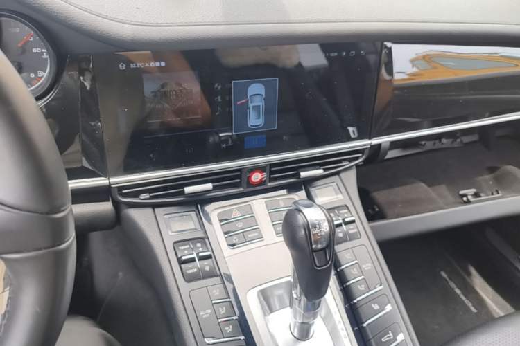 Used Porsche Panamera 2012 Panamera S Hybrid 3.0T Audio And AC Panel