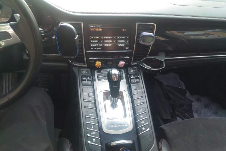 Used Porsche Panamera 2012 Panamera GTS 4.8L Audio And AC Panel