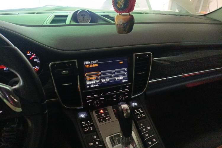 Used Porsche Panamera 2012 Panamera S Hybrid 3.0T Audio And AC Panel