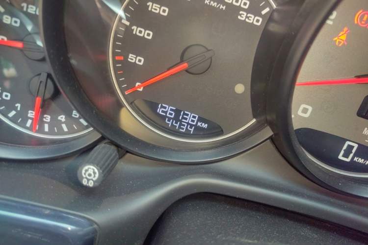 Used Porsche Panamera 2012 Panamera GTS 4.8L Odometer Close Up