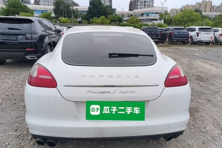 Used Porsche Panamera 2012 Panamera S Hybrid 3.0T Rear