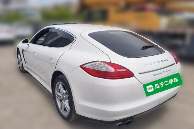 Used Porsche Panamera 2012 Panamera S Hybrid 3.0T Rear Left 45 Deg