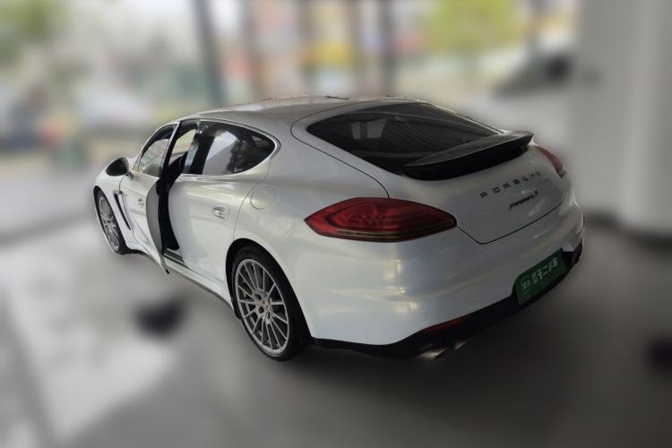 Used Porsche Panamera 2012 Panamera S Hybrid 3.0T Rear Left 45 Deg