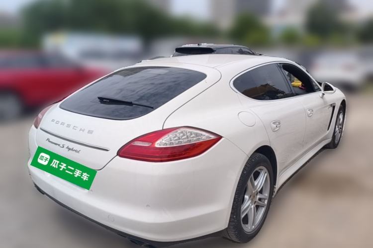 Used Porsche Panamera 2012 Panamera S Hybrid 3.0T Rear Right 45 Deg