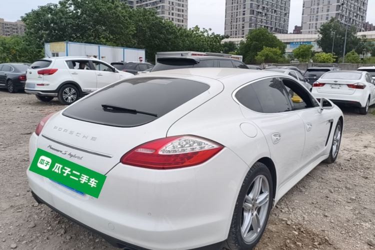 Used Porsche Panamera 2012 Panamera S Hybrid 3.0T Rear Right 45 Deg