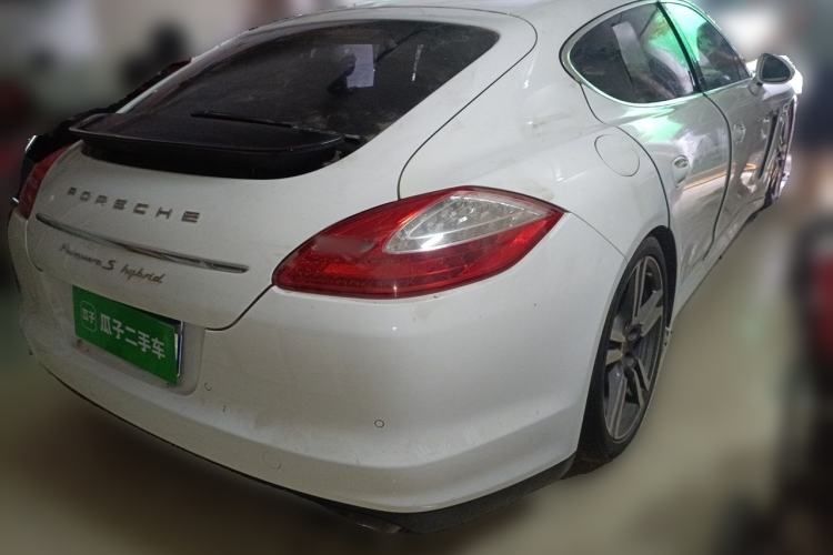 Used Porsche Panamera 2012 Panamera S Hybrid 3.0T Rear Right 45 Deg