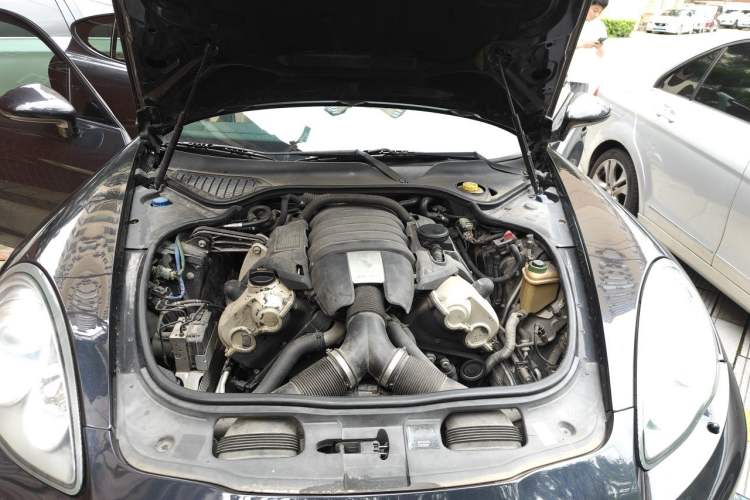 Used Porsche Panamera 2013 Panamera Platinum Edition 3.6L Engine Bay