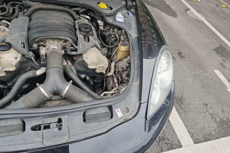 Used Porsche Panamera 2013 Panamera 4 Platinum Edition 3.6L Engine Bay Left