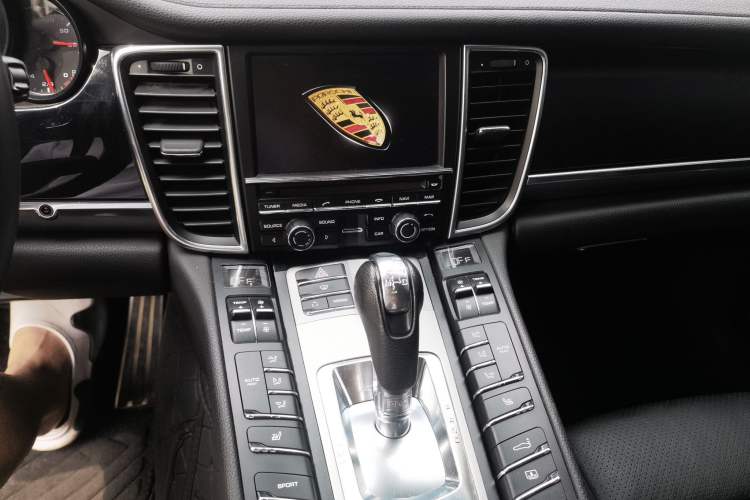 Used Porsche Panamera 2013 Panamera 4 Platinum Edition 3.6L Audio And AC Panel