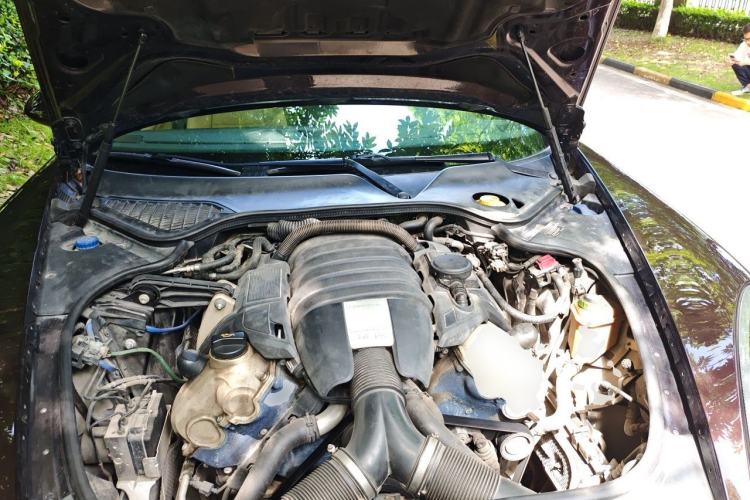 Used Porsche Panamera 2013 Panamera 4 Platinum Edition 3.6L Engine Bay