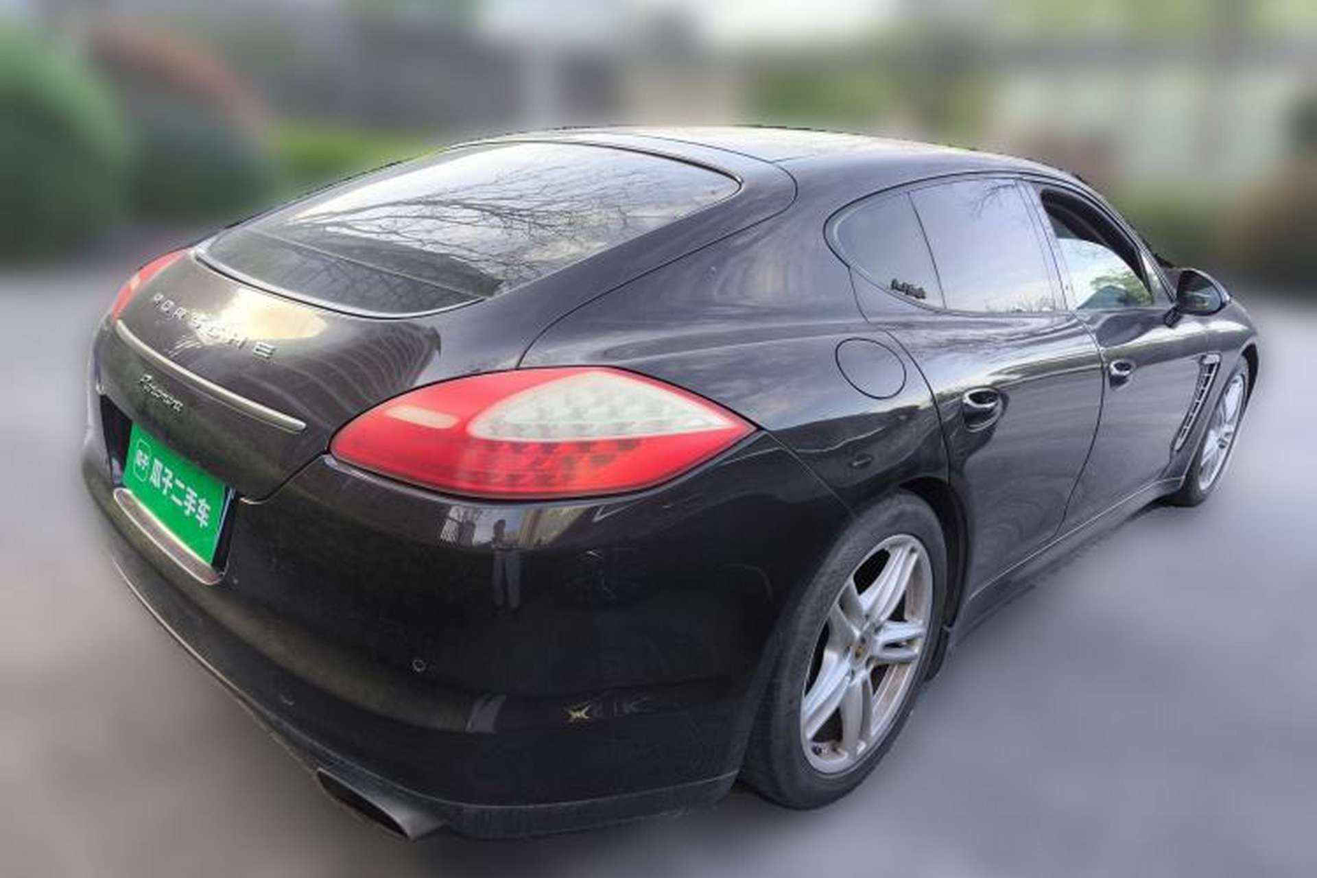 Used Porsche Panamera 2013 Panamera Platinum Edition 3.6L Rear Right 45 Deg
