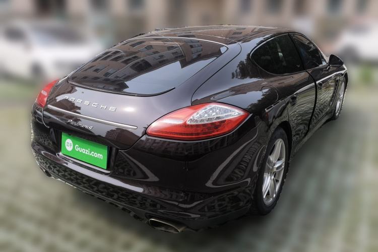 Used Porsche Panamera 2013 Panamera 4 Platinum Edition 3.6L Rear Right 45 Deg