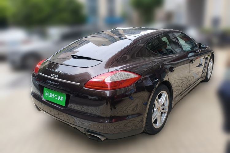 Used Porsche Panamera 2013 Panamera 4 Platinum Edition 3.6L Rear Right 45 Deg