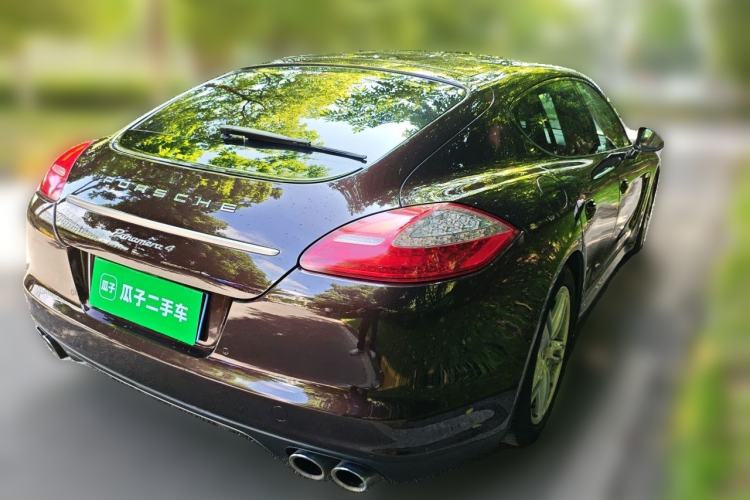 Used Porsche Panamera 2013 Panamera 4 Platinum Edition 3.6L Rear Right 45 Deg