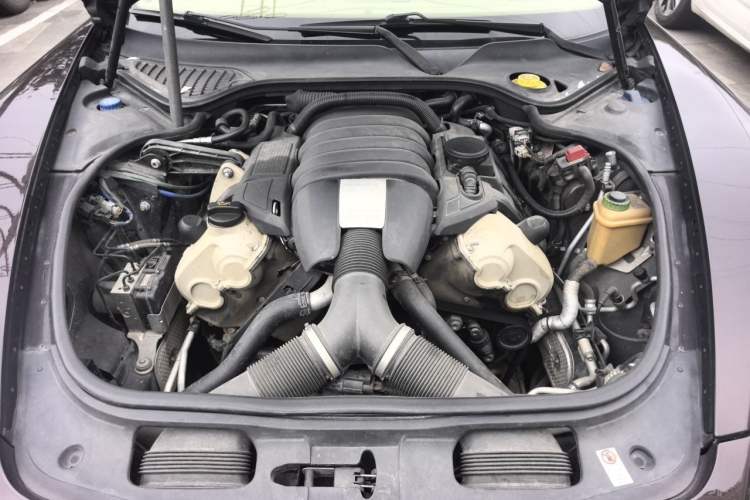 Used Porsche Panamera 2013 Panamera 4 Platinum Edition 3.6L Engine Bay