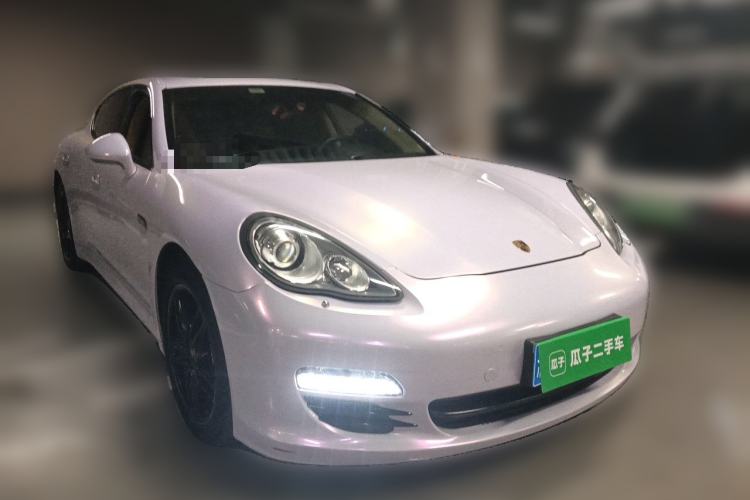 Used Porsche Panamera 2013 Panamera 4 Platinum Edition 3.6L Front Right 45 Deg