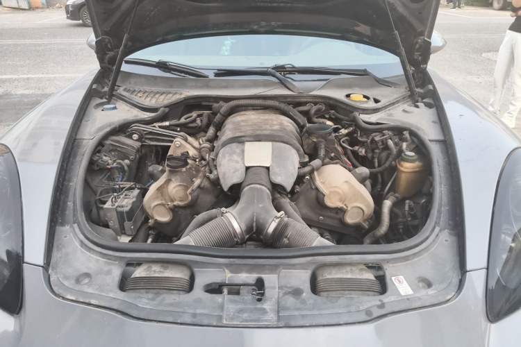 Used Porsche Panamera 2013 Panamera 4 Platinum Edition 3.6L Engine Bay