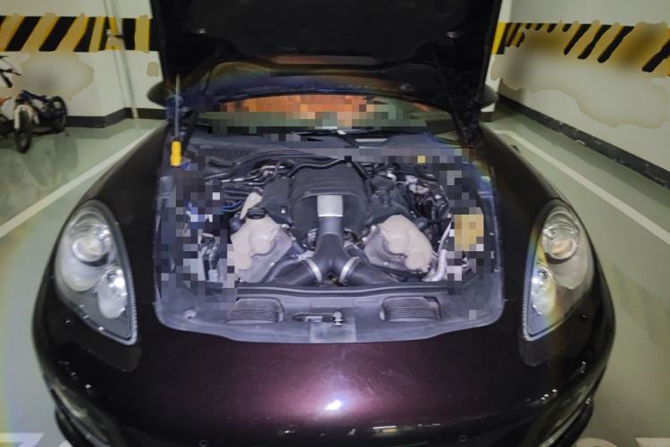 Used Porsche Panamera 2013 Panamera Platinum Edition 3.6L Engine Bay