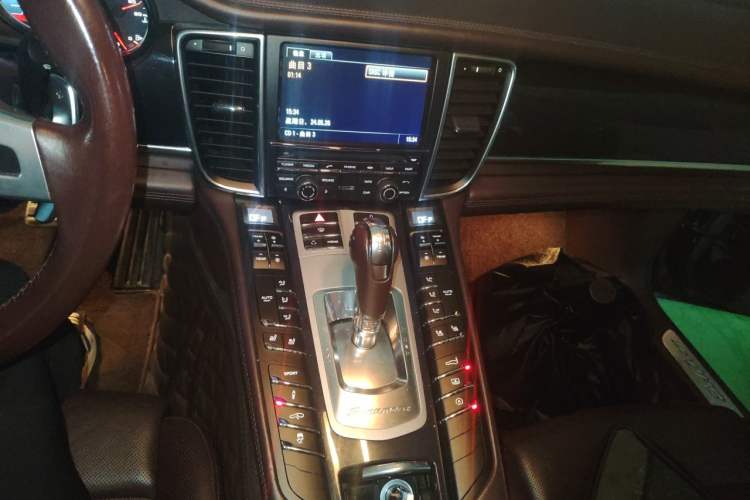 Used Porsche Panamera 2013 Panamera Platinum Edition 3.6L Audio And AC Panel