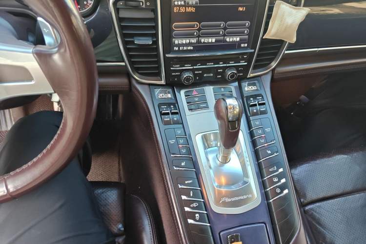 Used Porsche Panamera 2013 Panamera Platinum Edition 3.6L Audio And AC Panel