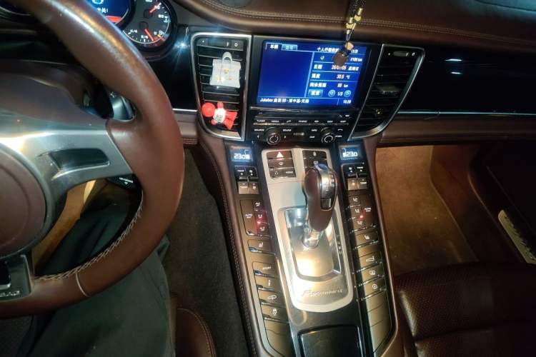 Used Porsche Panamera 2013 Panamera Platinum Edition 3.6L Audio And AC Panel
