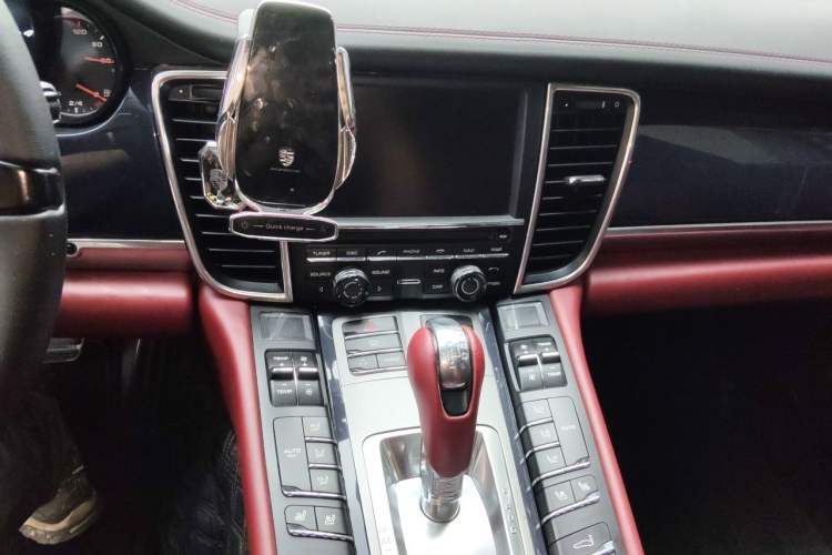 Used Porsche Panamera 2013 Panamera 4 Platinum Edition 3.6L Audio And AC Panel