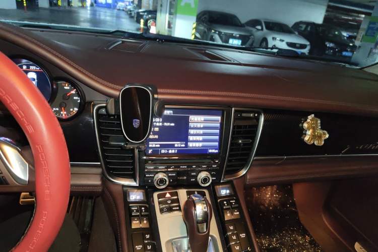 Used Porsche Panamera 2013 Panamera Platinum Edition 3.6L Audio And AC Panel