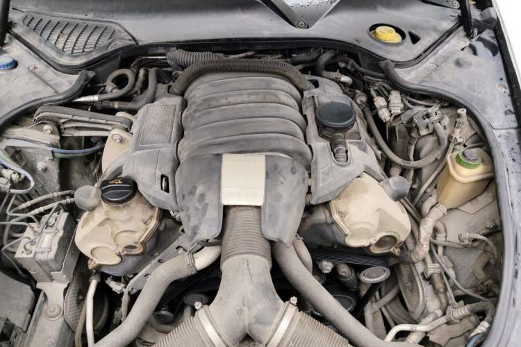 Used Porsche Panamera 2013 Panamera 4 Platinum Edition 3.6L Engine Bay