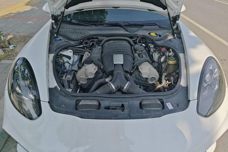 Used Porsche Panamera 2013 Panamera 4 Platinum Edition 3.6L Engine Bay