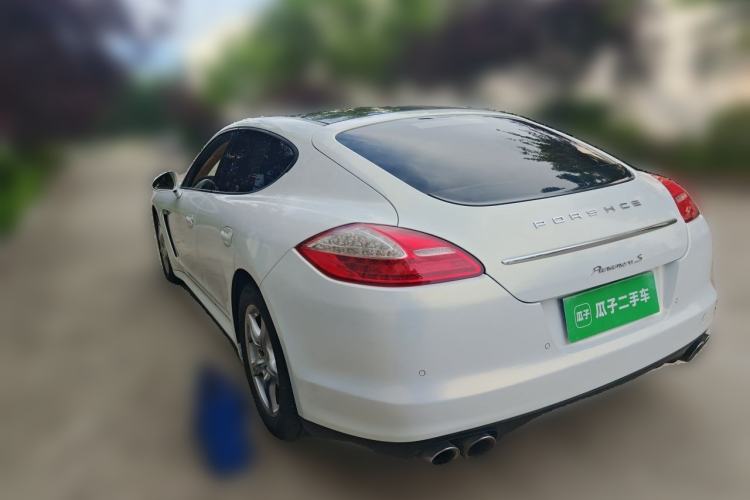Used Porsche Panamera 2013 Panamera 4 Platinum Edition 3.6L Rear Left 45 Deg