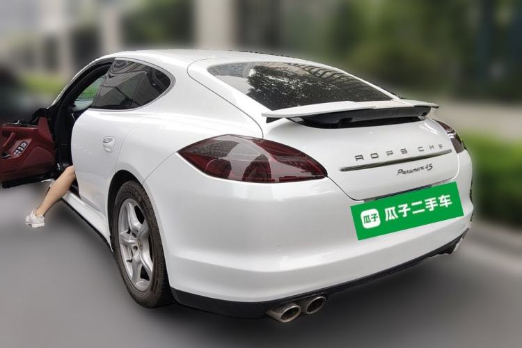 Used Porsche Panamera 2013 Panamera 4 Platinum Edition 3.6L Rear Left 45 Deg