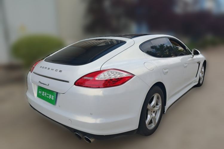 Used Porsche Panamera 2013 Panamera 4 Platinum Edition 3.6L Rear Right 45 Deg