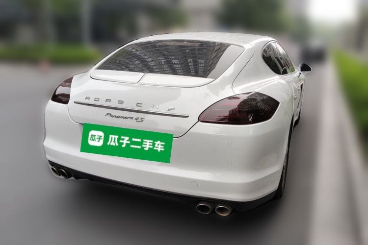 Used Porsche Panamera 2013 Panamera 4 Platinum Edition 3.6L Rear Right 45 Deg