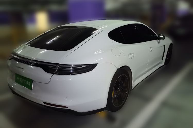 Used Porsche Panamera 2013 Panamera 4 Platinum Edition 3.6L Rear Right 45 Deg